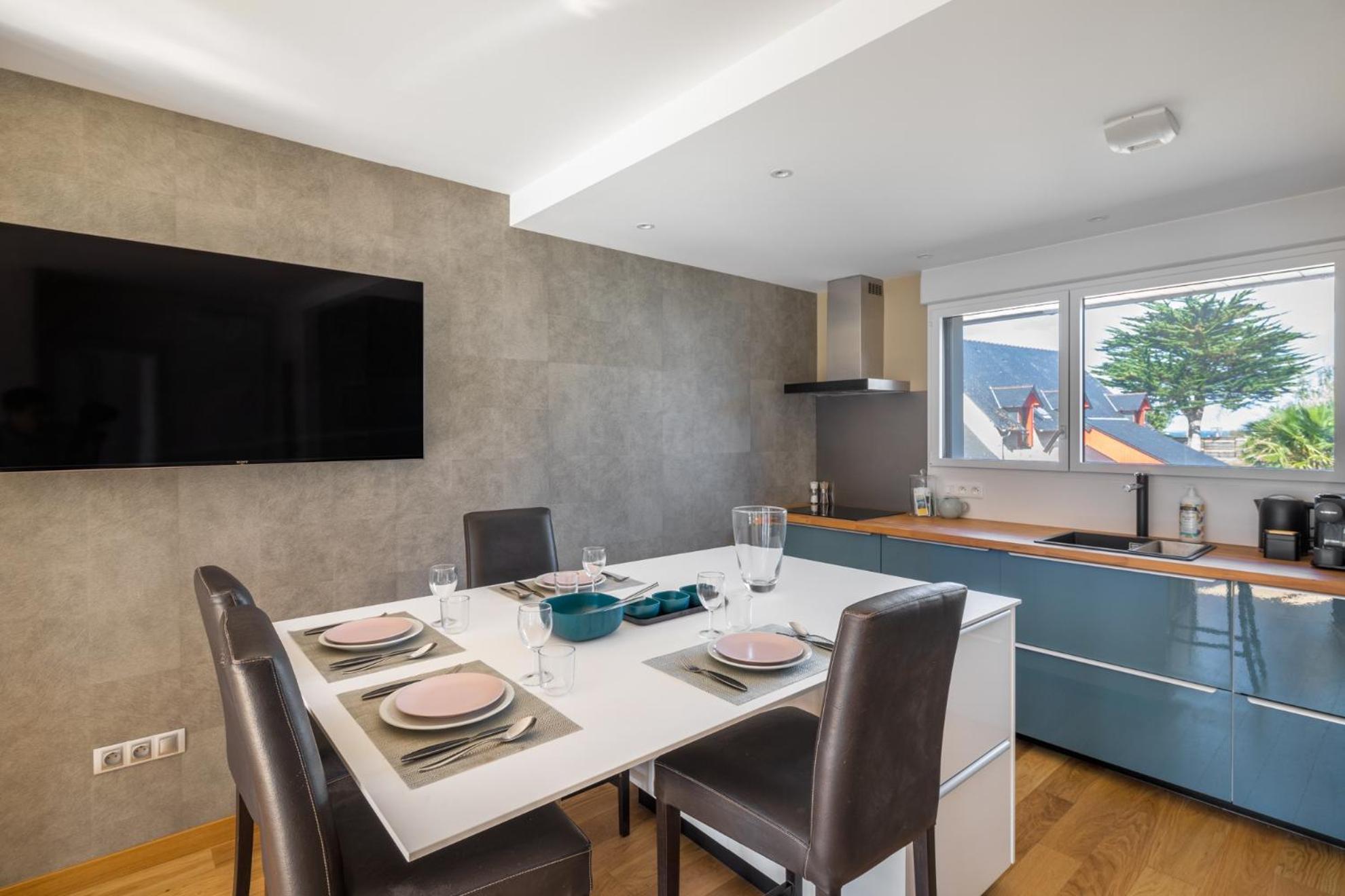 Appartamento FENUA - Bail mobilité quartier de Rothéneuf Saint-Malo Esterno foto